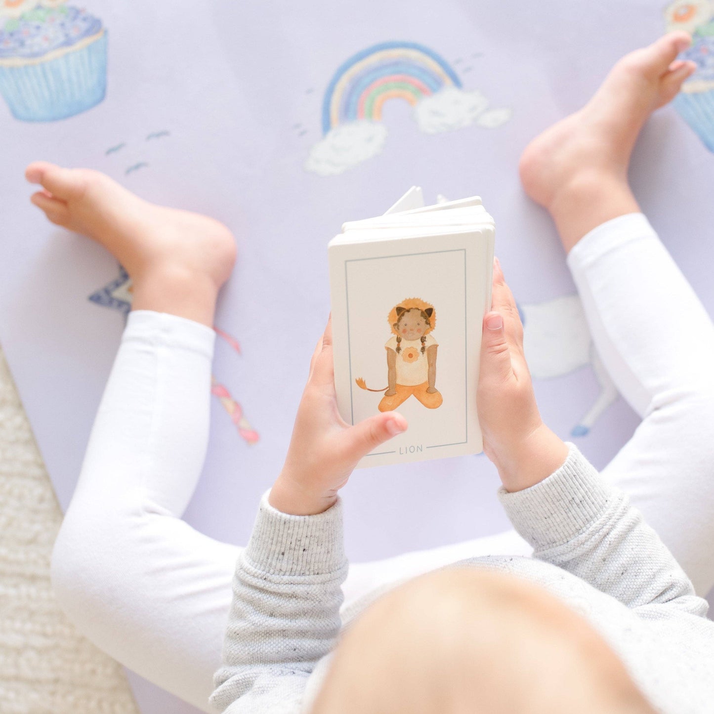 PRE-ORDER Printed Kids Yoga Mats: Space Print